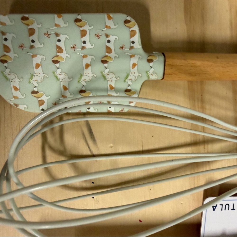 Sara Fitz New England Wood Kitchen Utensil Set, new - Picture 4 of 6